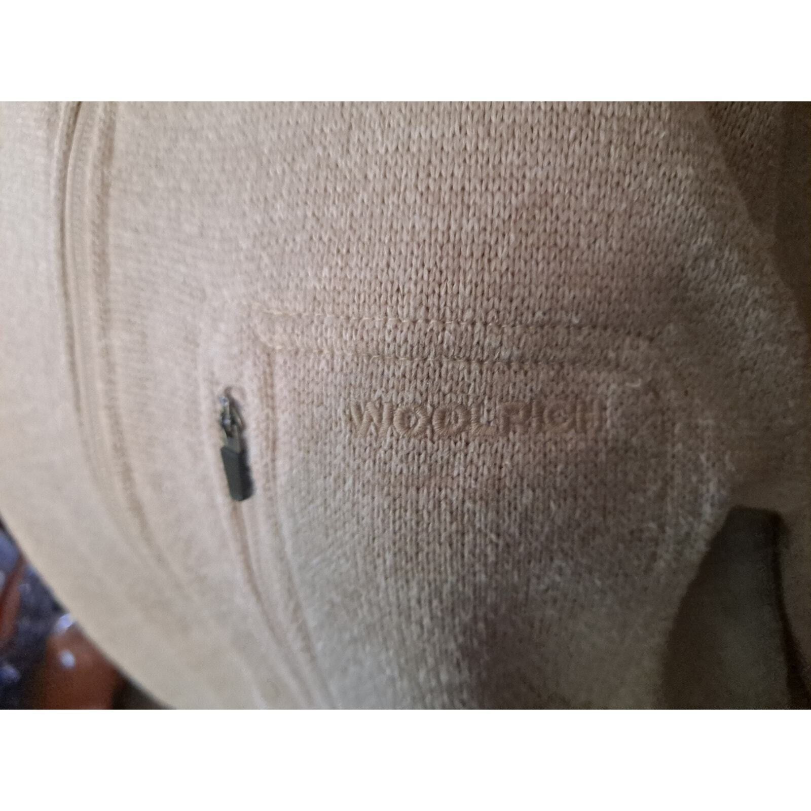 Other Woolrich 1/2 Zip Tan with Top Pocket Sweatshirt Size Large Size US L / EU 52-54 / 3 - 4 Thumbnail