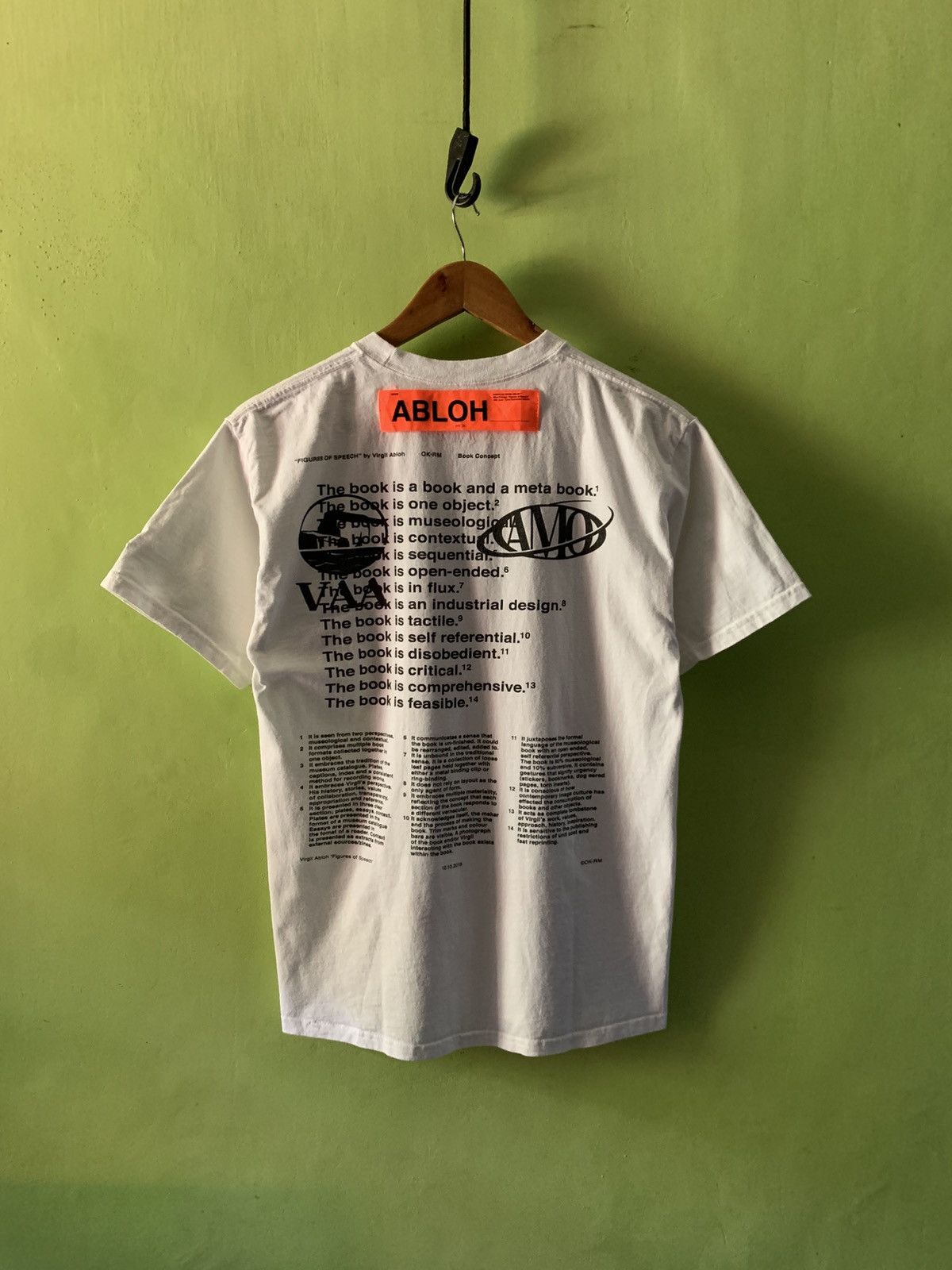 Virgil Abloh Virgil Abloh "figures of speech" Champion tee Size US M / EU 48-50 / 2 - 2 Thumbnail