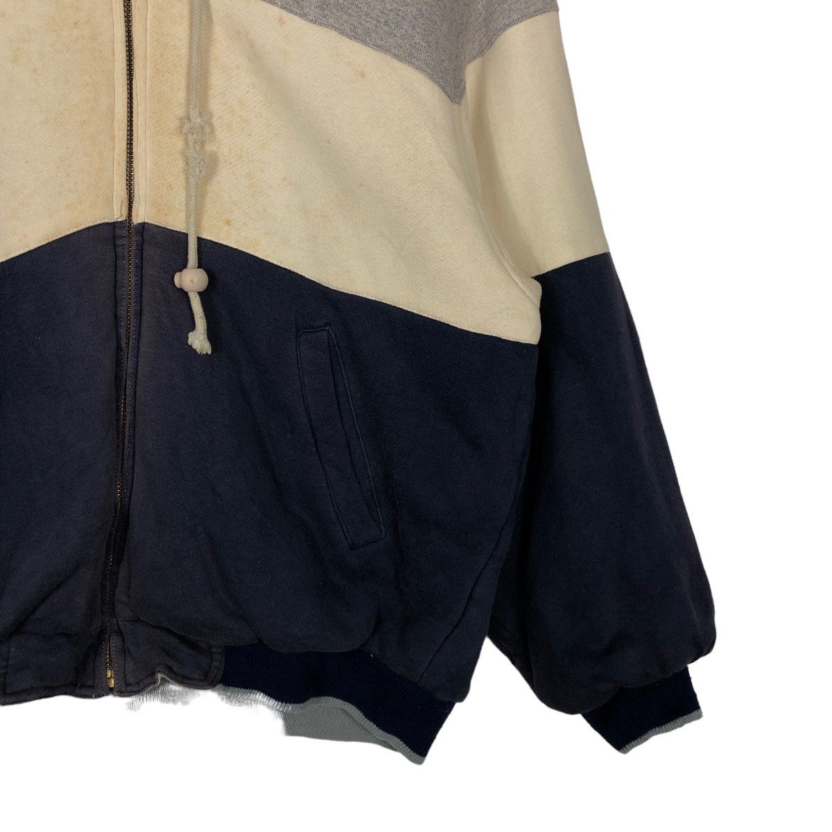 Japanese Brand 🔥Reversible Bomber Jacket American Sport No Time Lose Size US M / EU 48-50 / 2 - 4 Thumbnail