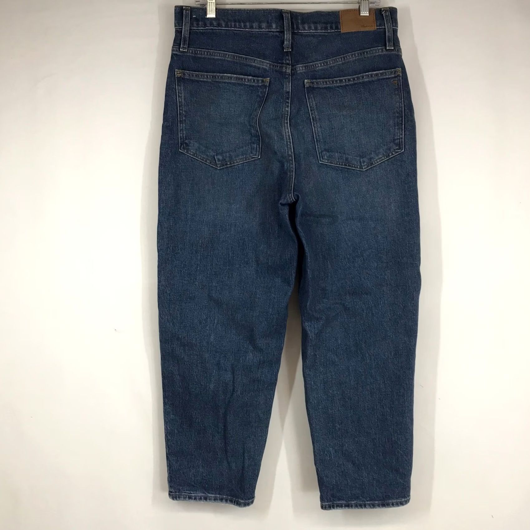 Madewell Madewell Balloon Jeans High Rise Relaxed Tapered Medium Wash Denim Size 30 Womens Jeans Size 24" / US 00 / IT 34 - 4 Thumbnail