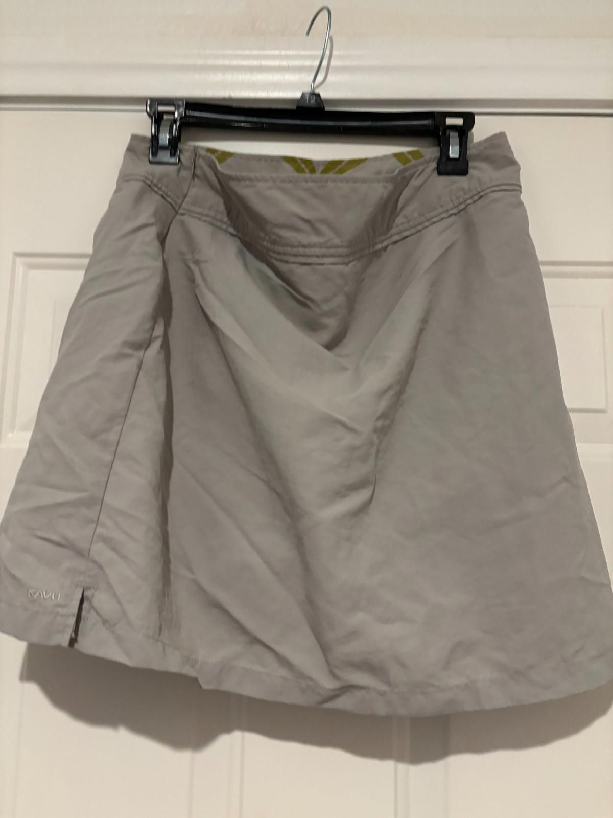 KAVU Womens Kavu sz 8 active skirt beige preloved #168 Size 30" / US 8 / IT 44 - 2 Thumbnail