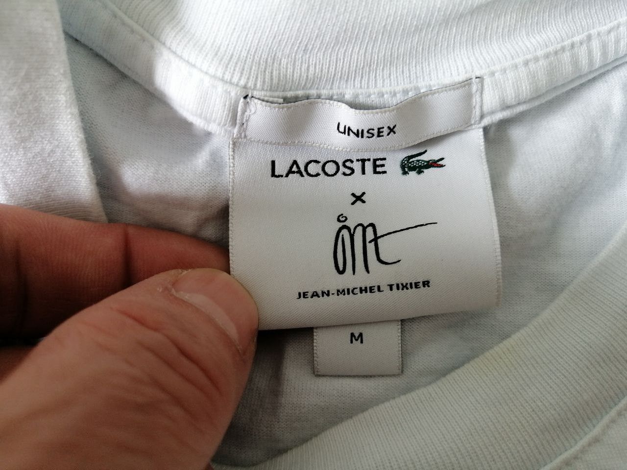 Lacoste Lacoste x Jean Mischael Tixier luxury designer tee Size US M / EU 48-50 / 2 - 4 Thumbnail