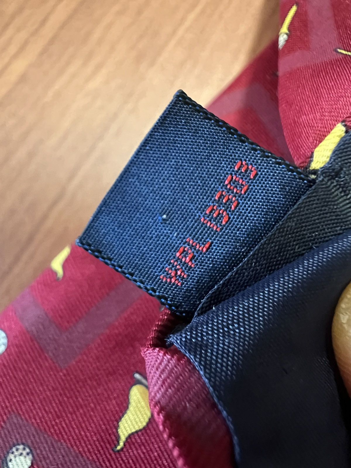 Other Cacharel Silk Necktie Golf Print Italy Vintage Tie WPL 13303 Size ONE SIZE - 4 Thumbnail