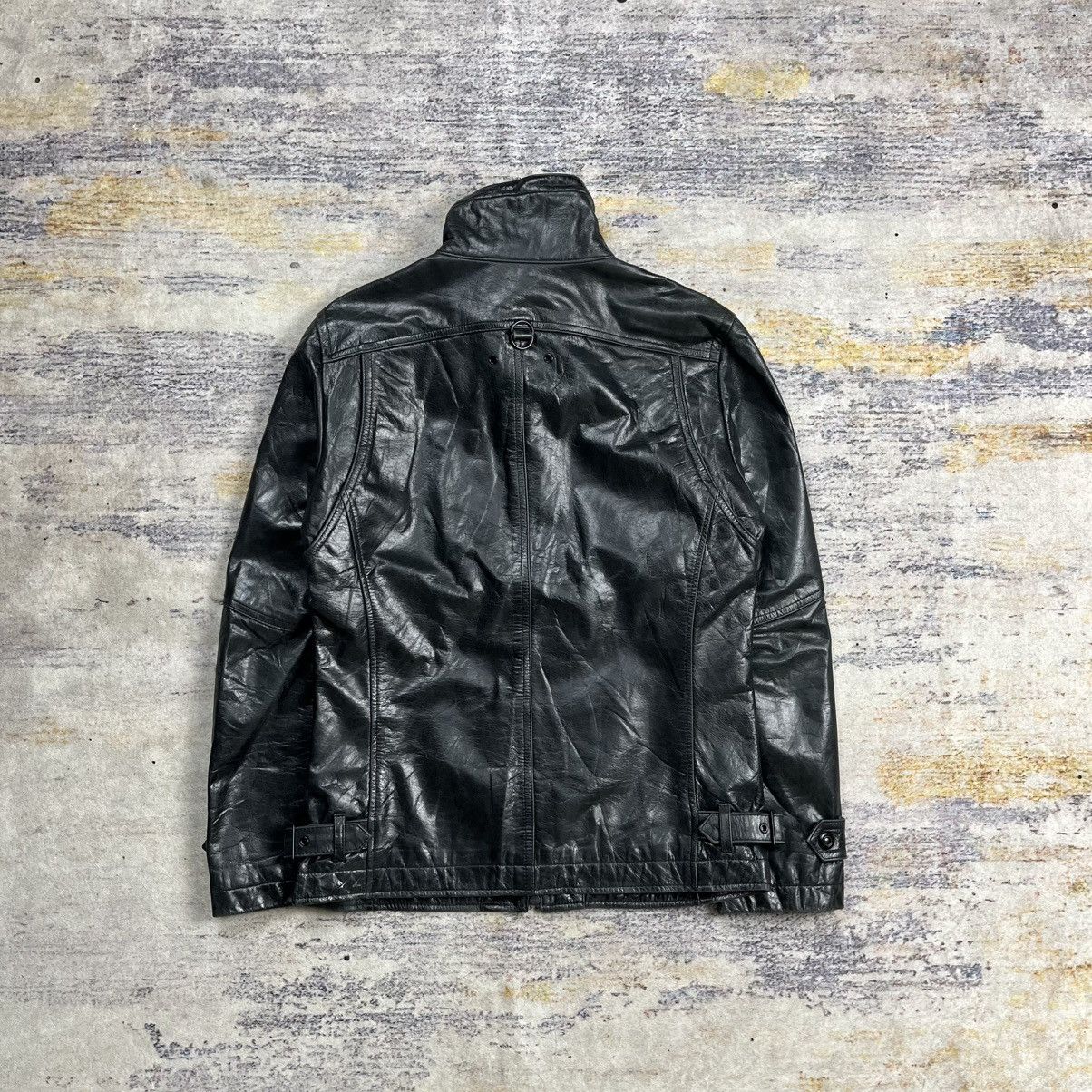 Tornado Mart A.S.M Atelier sab men rider leather jacket vkei style Size US M / EU 48-50 / 2 - 3 Thumbnail