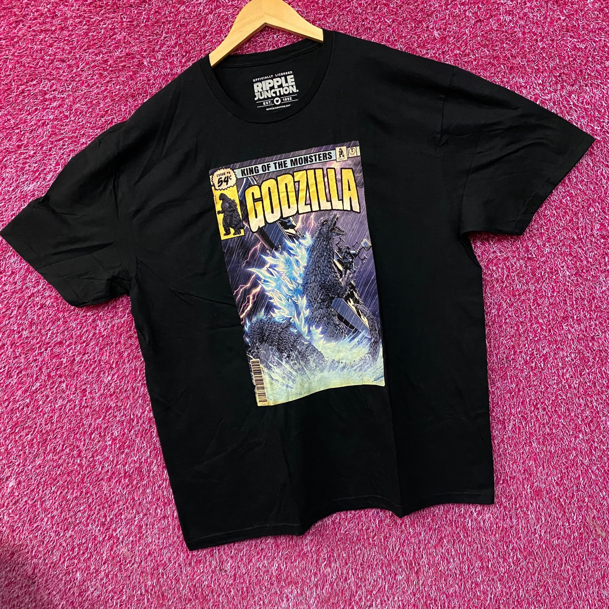Ripple Junction Ripple Junction Godzilla King of the Monsters Comic Cover T- Size US XL / EU 56 / 4 - 3 Thumbnail