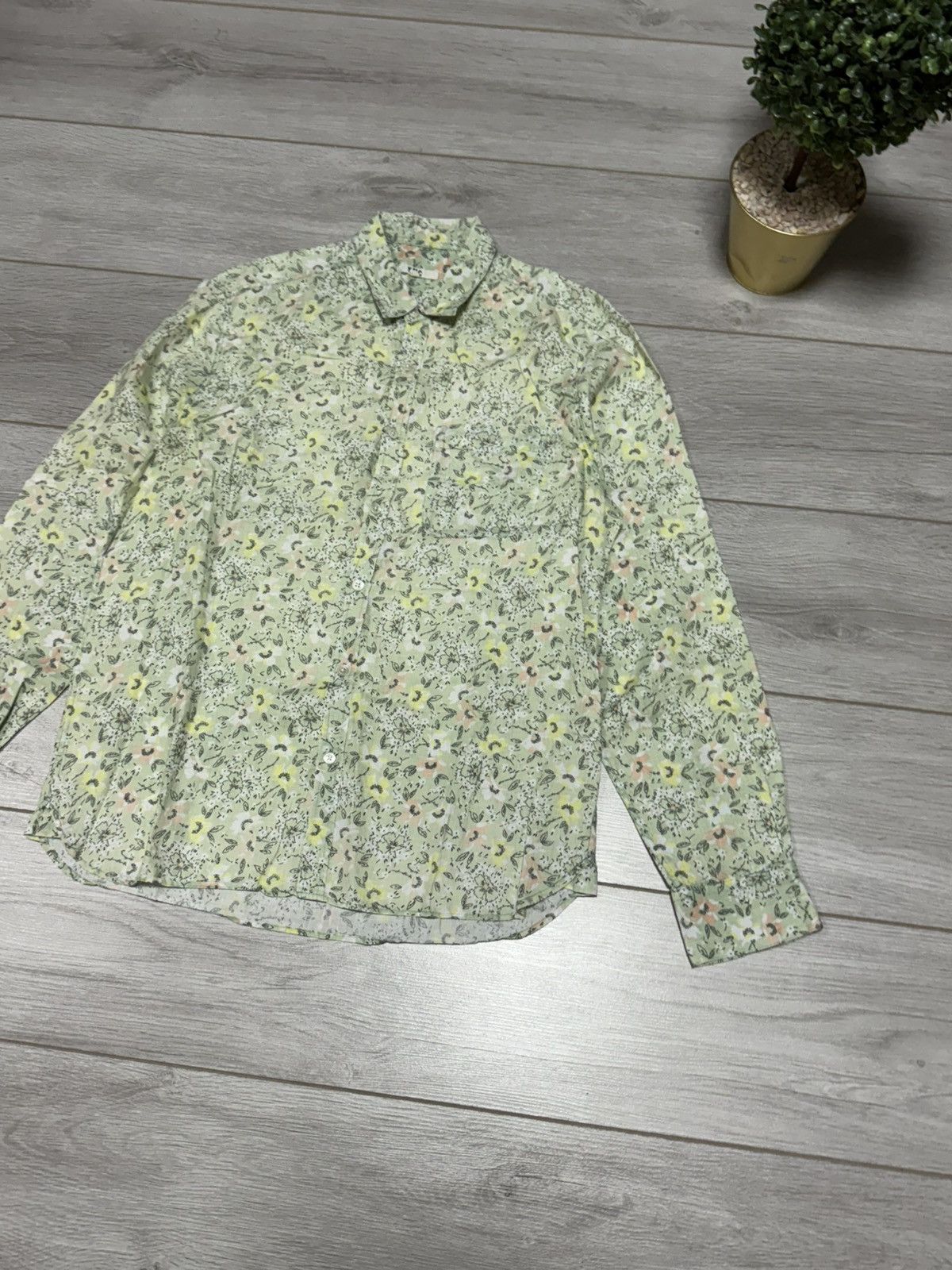 YMC YMC You Must Create linen flowers floral shirt buttons Size US M / EU 48-50 / 2 - 4 Thumbnail