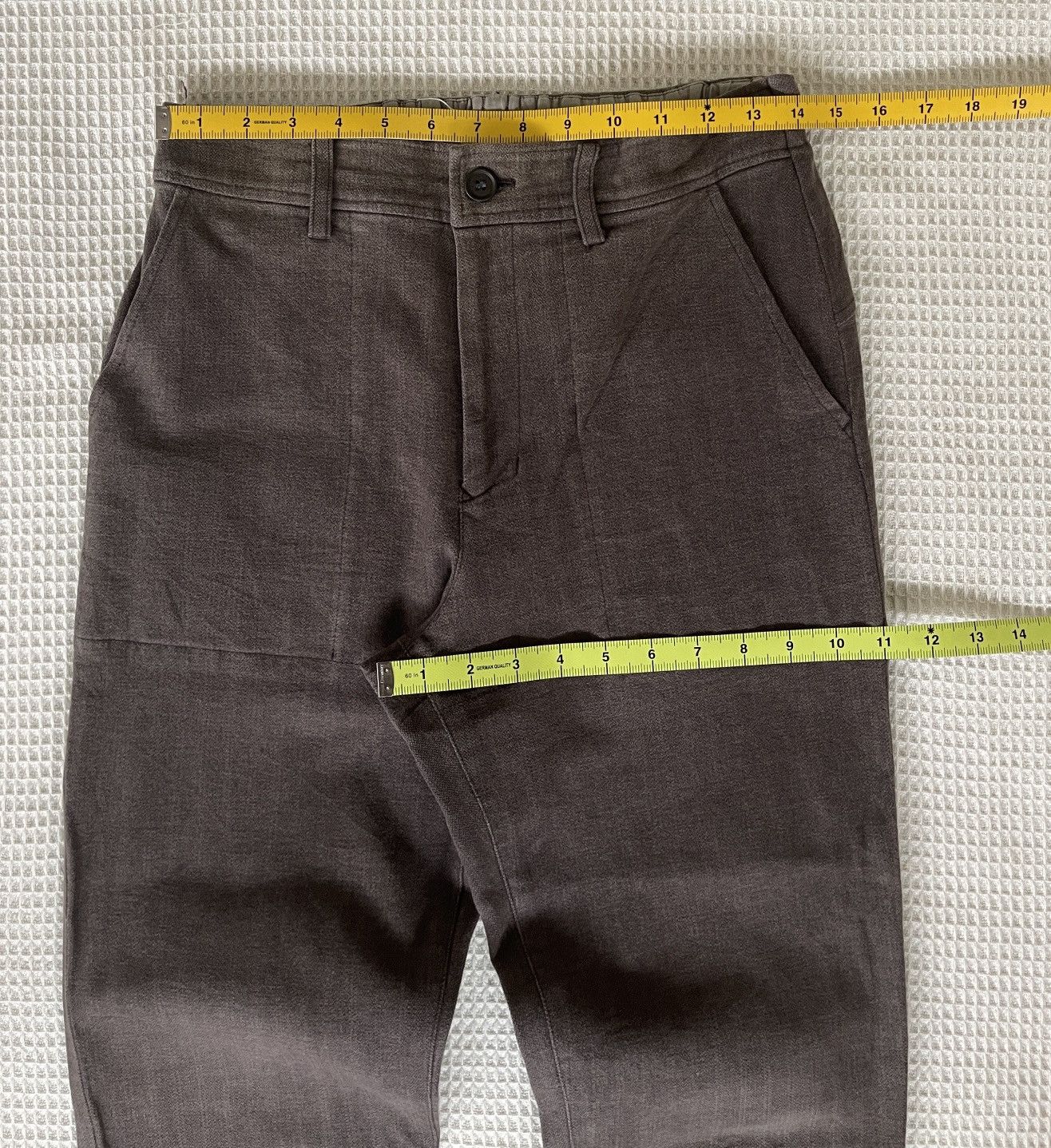 Pleats Please Issey Miyake Vintage 90s🔥Issey Miyake Plantation🔥Fatigue Baker Pants Size US 28 / EU 44 - 8 Thumbnail