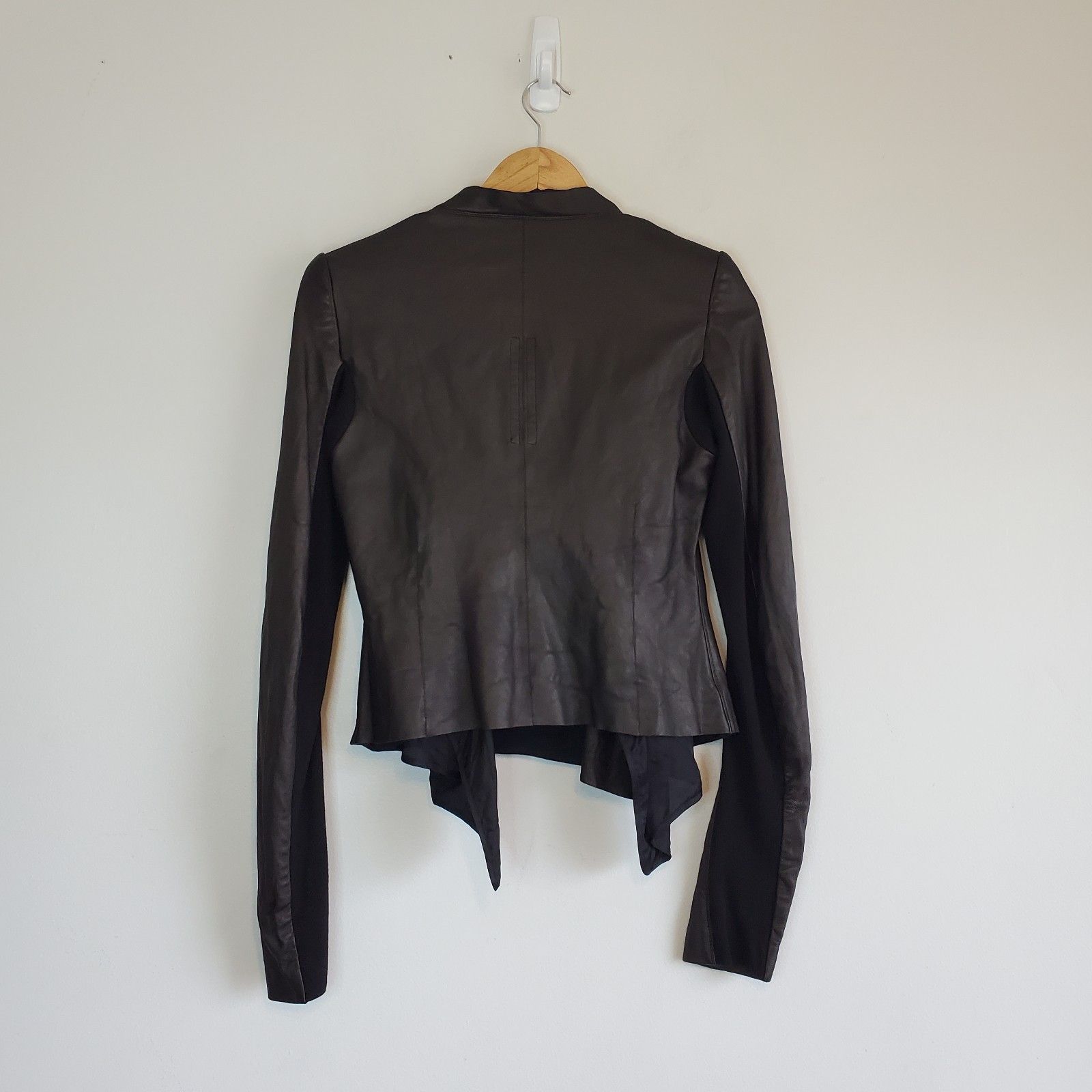 Rick Owens NWT Rick Owens Tecuatl SS 20 Lambskin Biker Jacket Size 8 Size M / US 6-8 / IT 42-44 - 3 Thumbnail