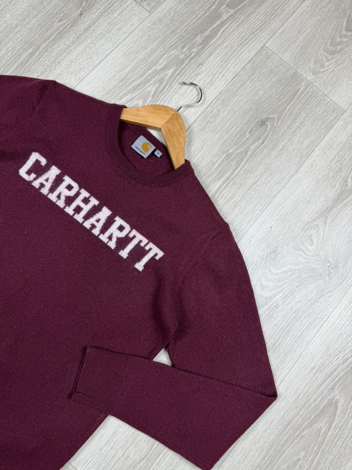 Carhartt Carhartt College Sweater Big Spellout Logo Size US M / EU 48-50 / 2 - 2 Thumbnail