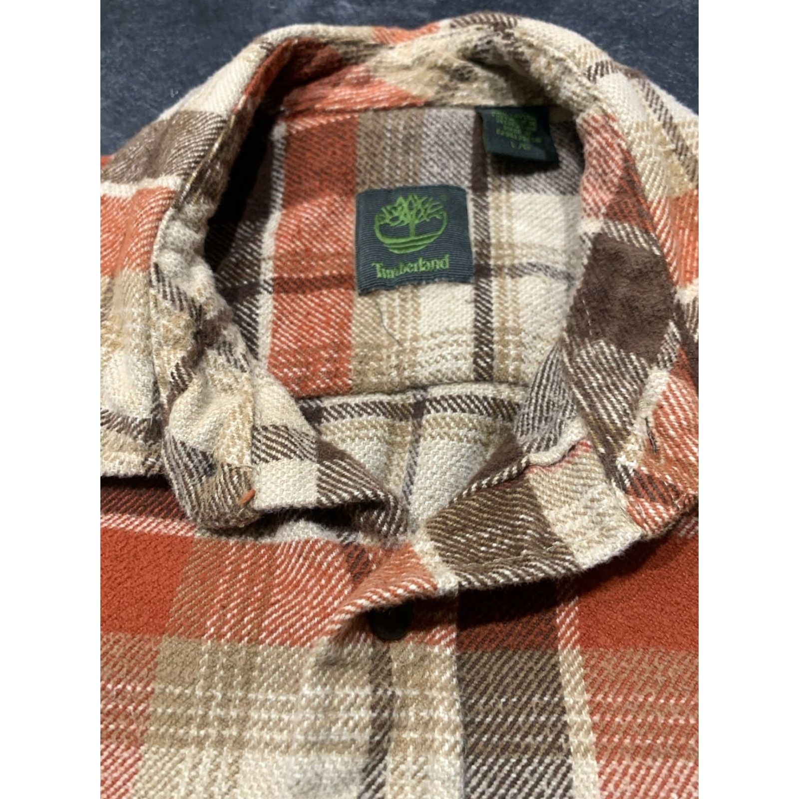 Timberland Timberland Men's Large L Plaid Flannel Button Up Shirt Multicolor Size US L / EU 52-54 / 3 - 4 Thumbnail