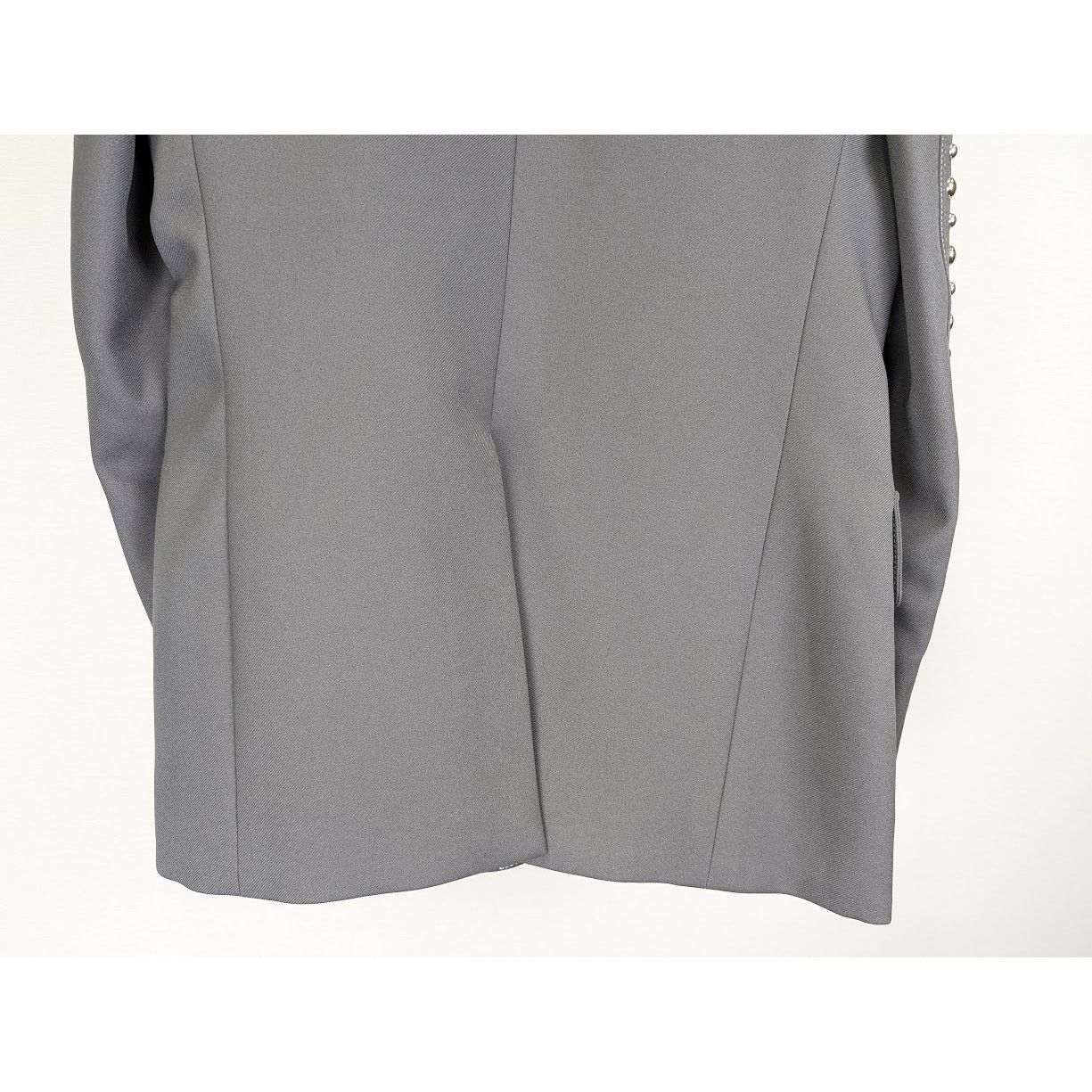 Gucci o1rshd1 Fluid Drill Palace Jacket in Steel Gray Size US L / EU 52-54 / 3 - 16 Thumbnail