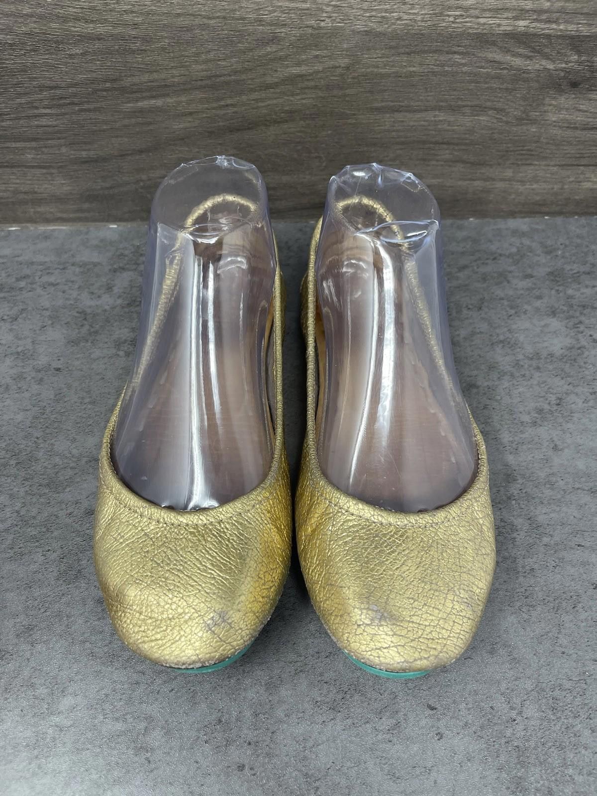 Andrew's Ties Tieks Gavrieli Ballet Flats Womens Size 7 Golden Glitz Size US 7 / IT 37 - 3 Thumbnail