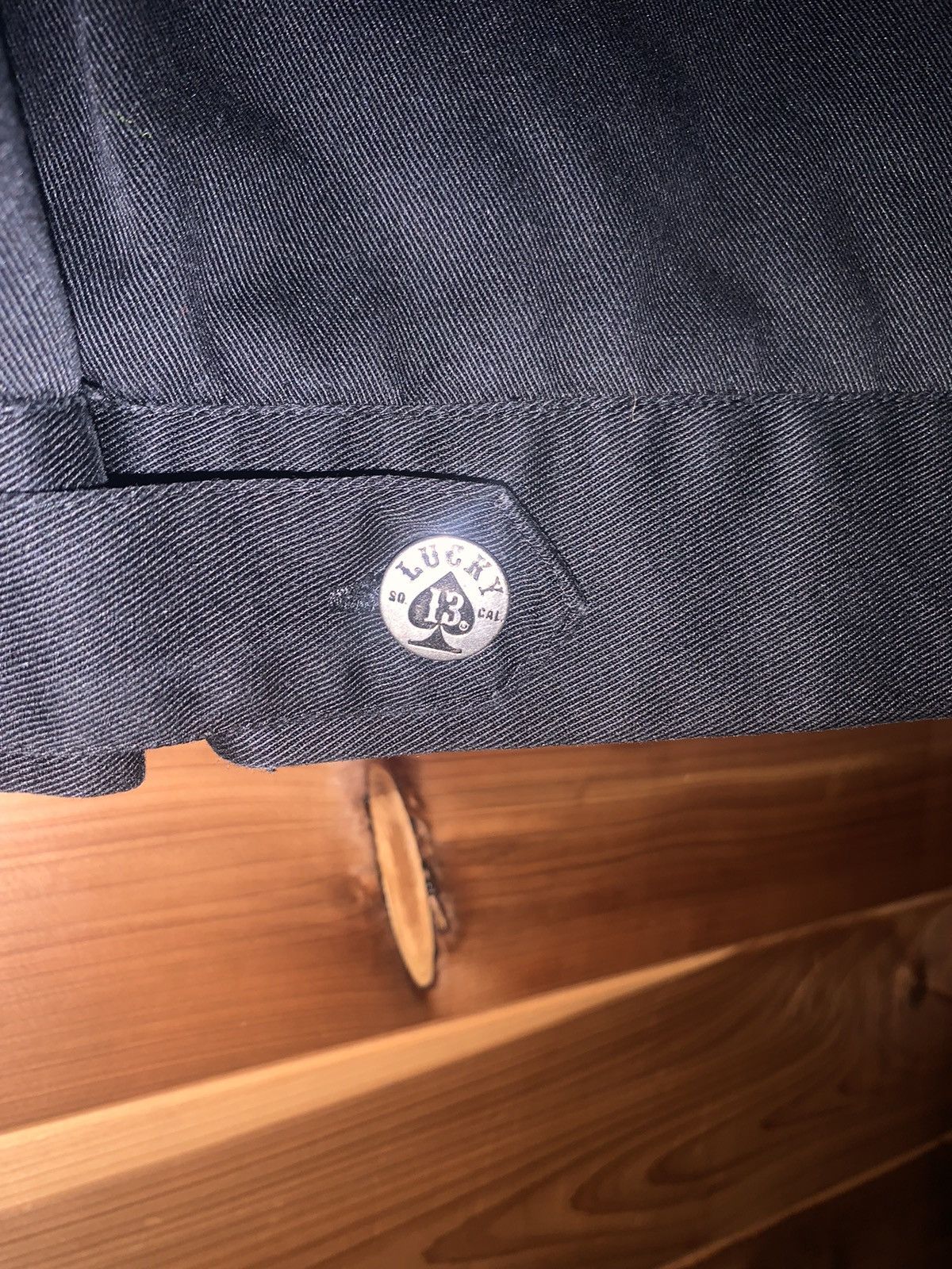 Designer × Lucky Brand Lucky Thirteen 13 Workwear Collar Zip Up Jacket Size US L / EU 52-54 / 3 - 7 Thumbnail