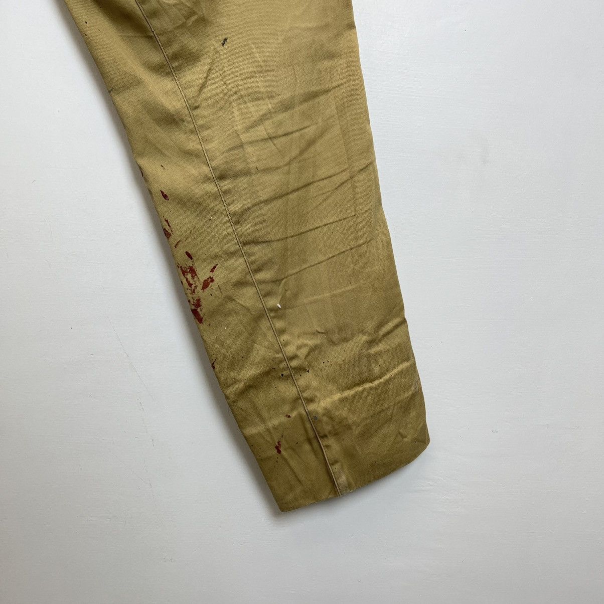 Japanese Brand Trashed Burtle Work Pants Distressed Japan Grunge Size US 31 - 13 Thumbnail