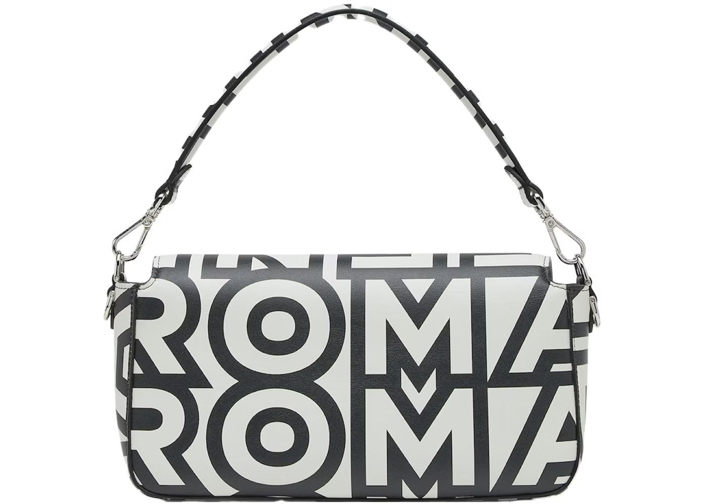 Fendi o1loc1c0824 Size: OS / Mini Phone Case in Black/White Size ONE SIZE - 2 Thumbnail