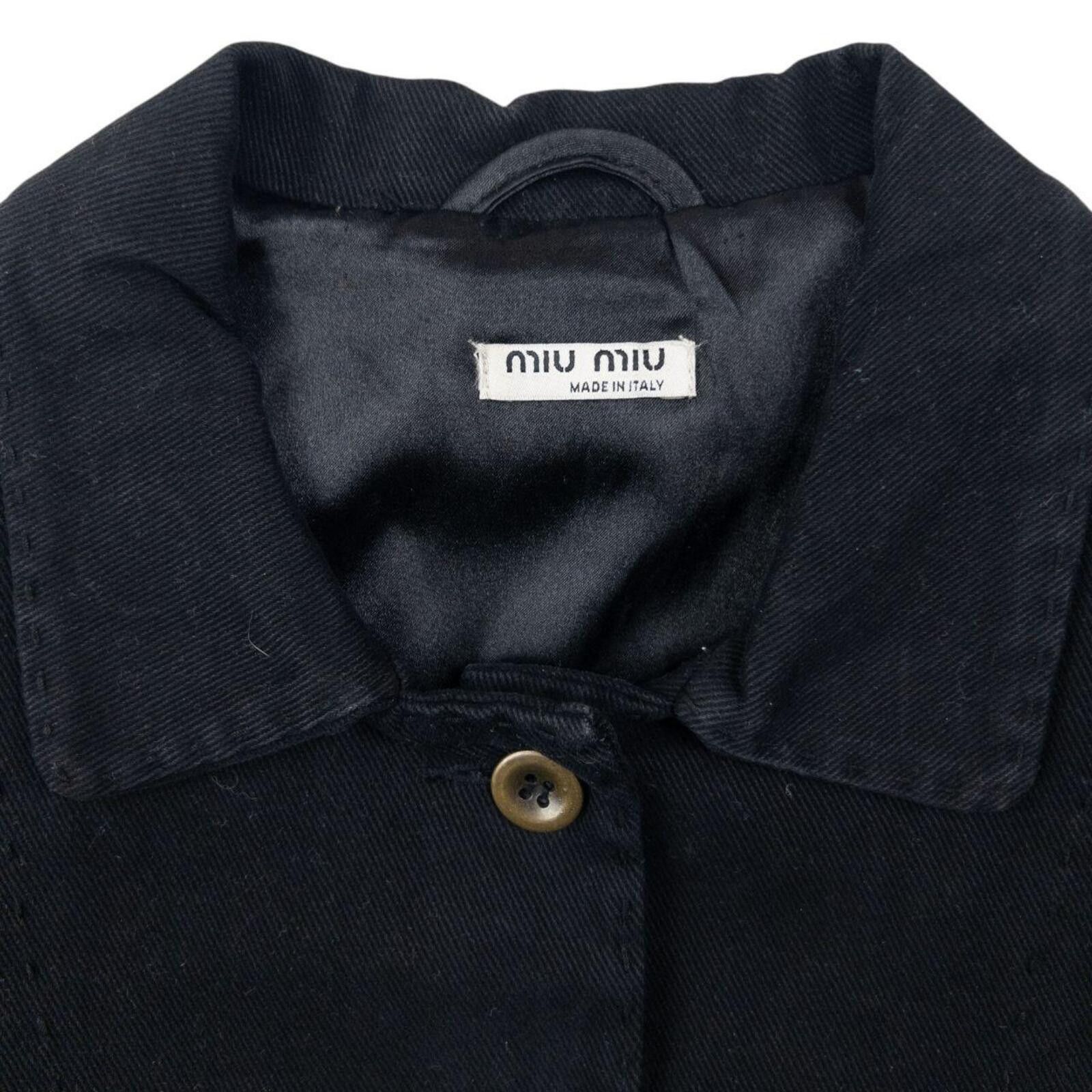Miu Miu Vintage 2000s Miu Miu Button Up Jacket Womens Size S Size S / US 4 / IT 40 - 3 Thumbnail
