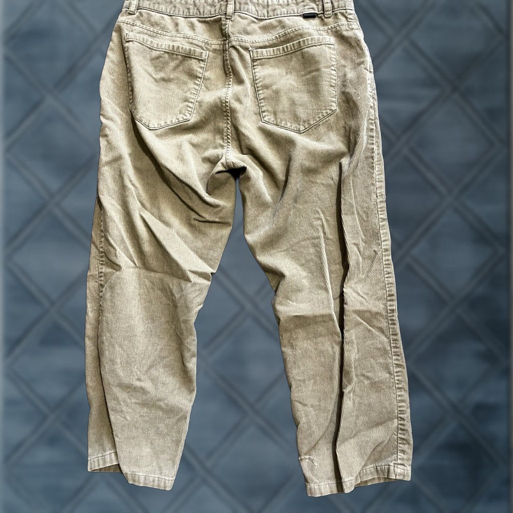 Calvin Klein Calvin Klein Chino Pants Mens 32x25 Brown Corduroy Straight Leg Classic Size US 32 / EU 48 - 1 Thumbnail