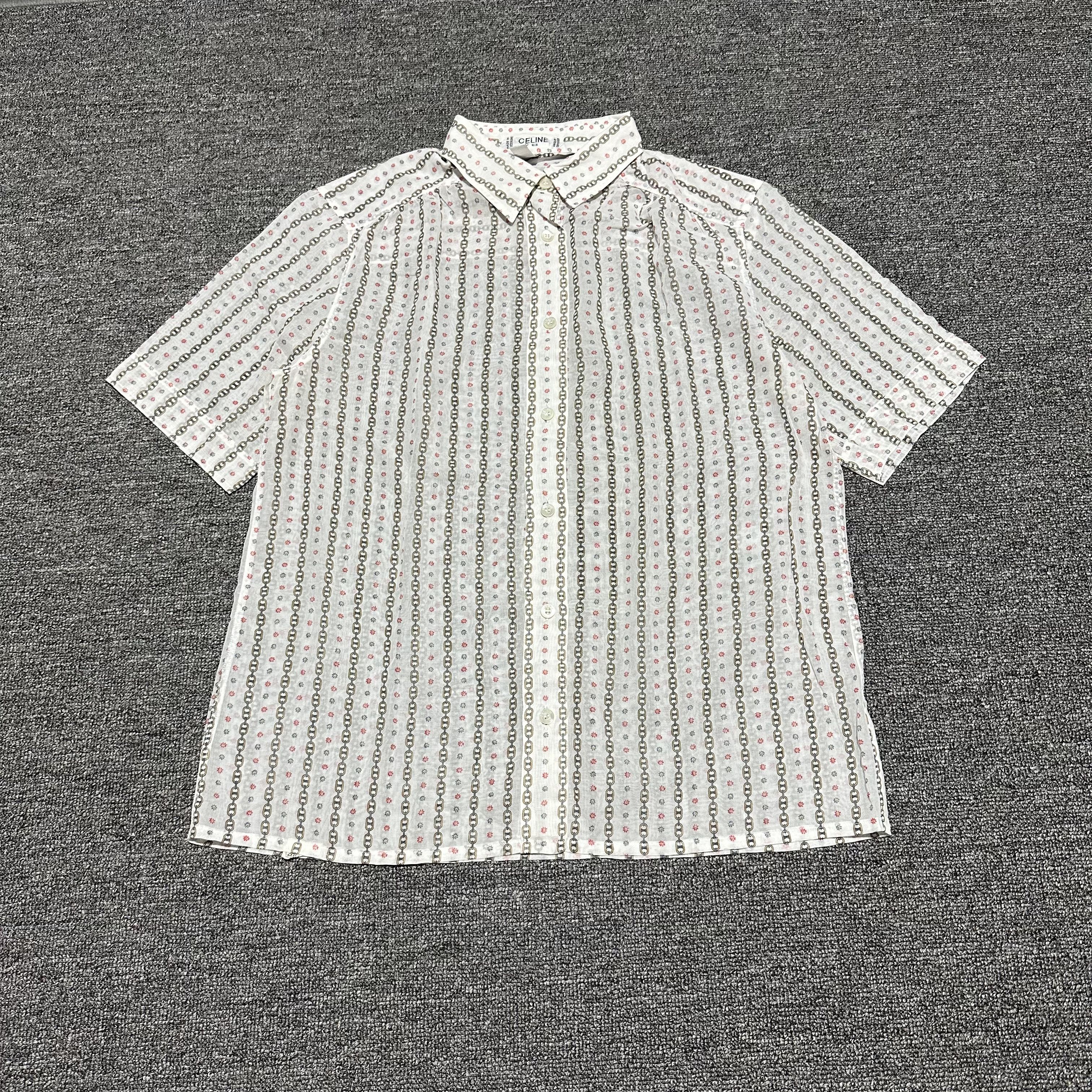 Celine × Vintage Vintage Celine Button Ups Shirts Size S / US 4 / IT 40 - 1 Thumbnail