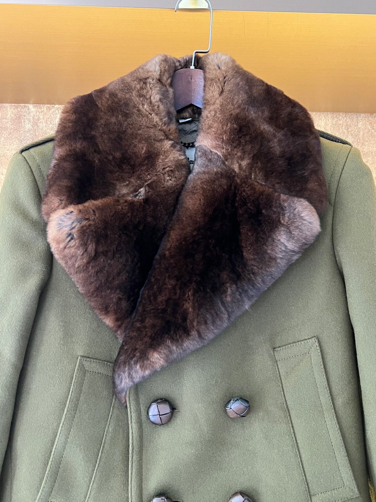 Burberry Burberry Fur Collar Coat Size US S / EU 44-46 / 1 - 3 Thumbnail