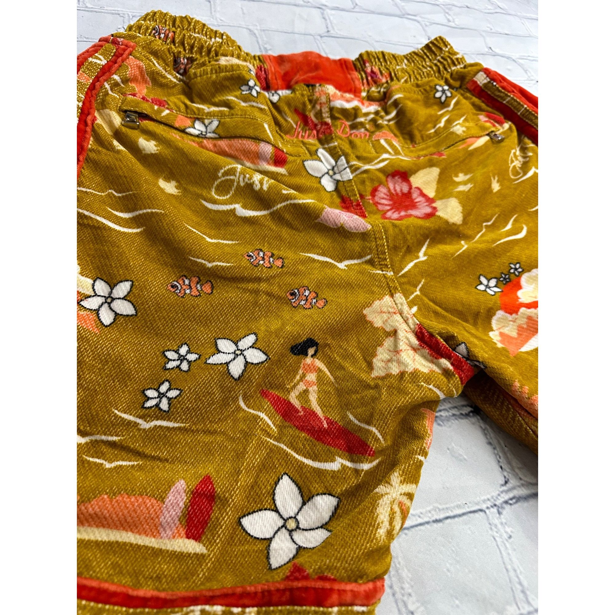 Just Don Just Don Hawaiian Graphic Print Shorts Size US 30 / EU 46 - 7 Thumbnail