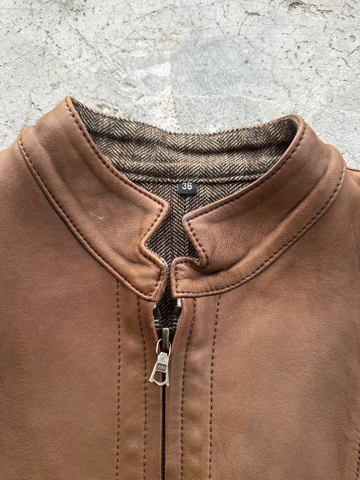 Isaac Sellam Experience Isaac Sellam Experience Leather Jacket Artisanal 00’s Size US S / EU 44-46 / 1 - 5 Thumbnail