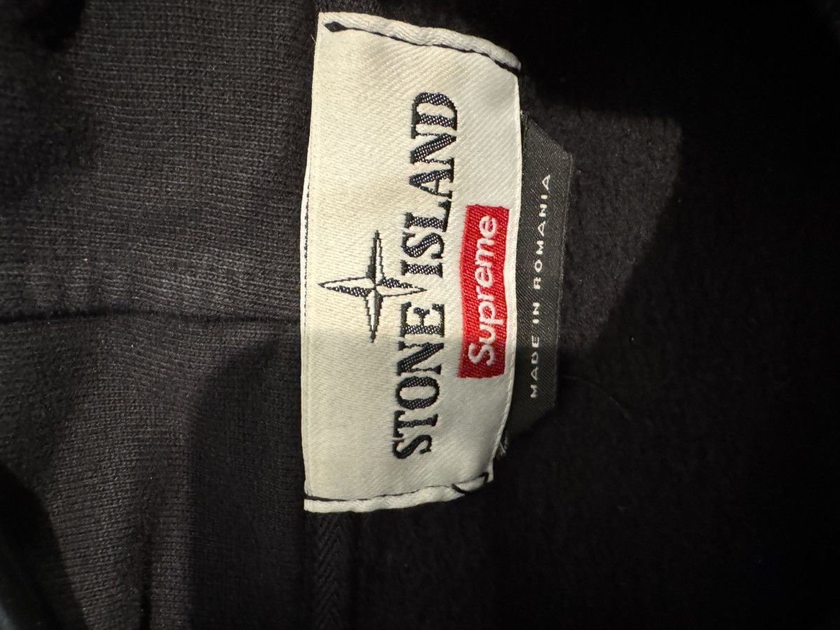 Stone Island × Supreme Supreme Stone Island Hooded Sweatshirt (SS19) Size L Size US L / EU 52-54 / 3 - 8 Thumbnail