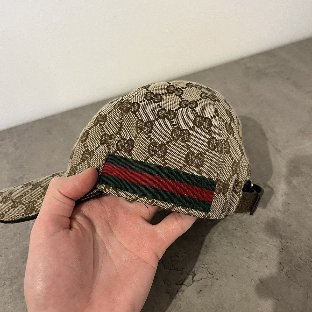 Gucci GUCCI Monogram Cap Size ONE SIZE - 2 Thumbnail