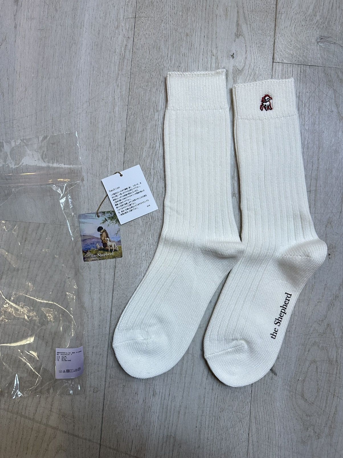 Jun Takahashi × Undercover Shepherd logo undercover socks Size ONE SIZE - 2 Thumbnail