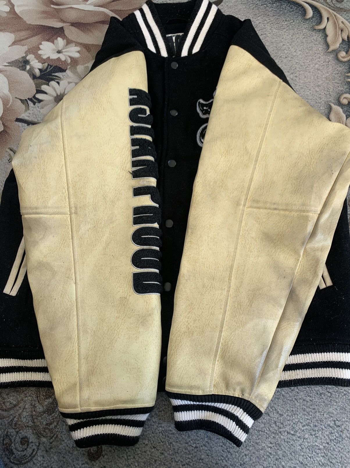 Japanese Brand Vtg ACC Asian Can Controlerz Varsity Jacket Size US L / EU 52-54 / 3 - 8 Thumbnail
