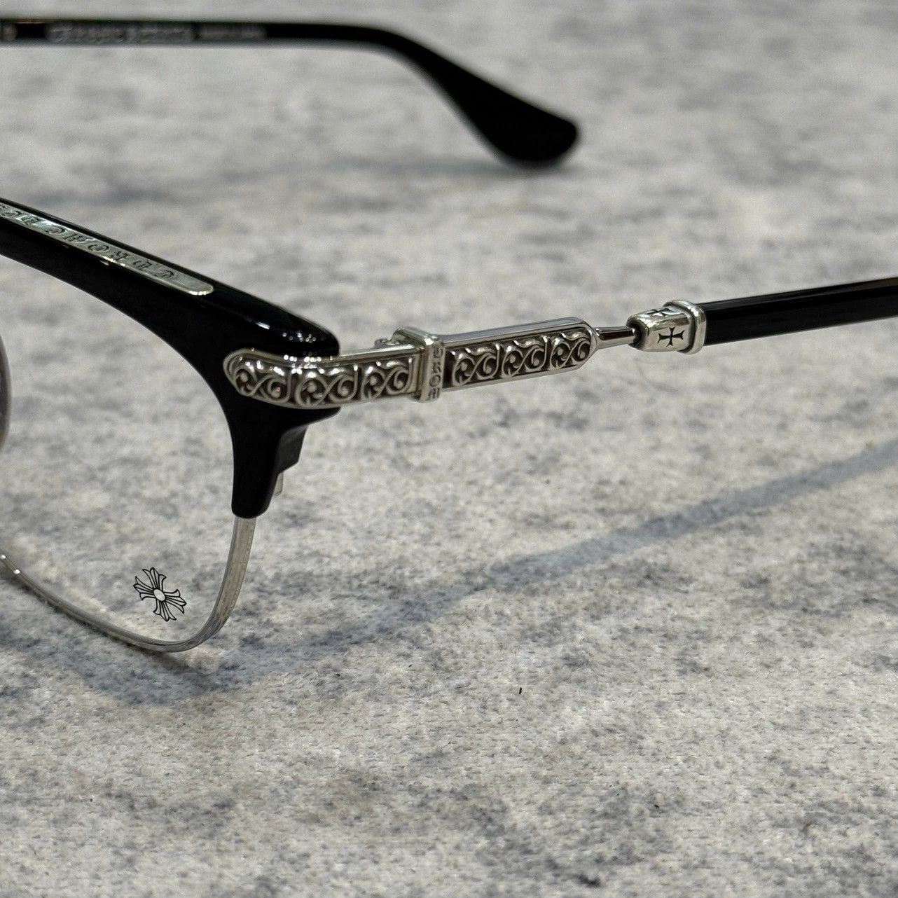 Chrome Hearts CHROME HEARTS VERTICAL SMILE II Black/Shiny Silver Size ONE SIZE - 2 Thumbnail