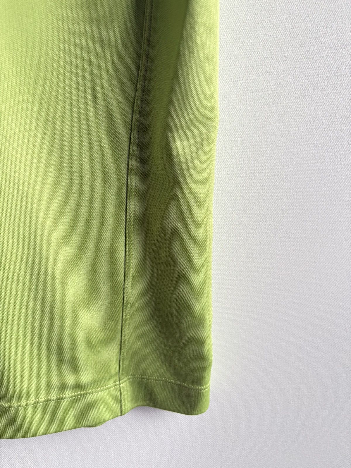 Nike Vintage Nike Golf Athletic Sportswear Lime Polo Shirt Size US L / EU 52-54 / 3 - 3 Thumbnail