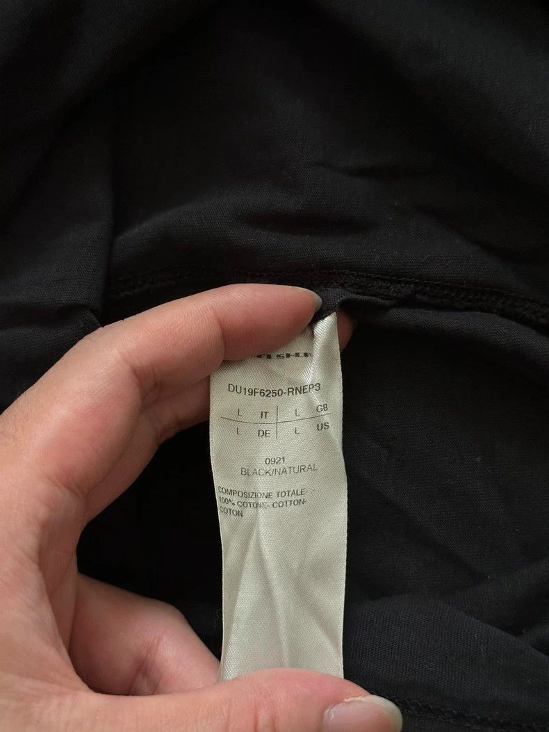 Rick Owens rick owens Text printed short sleeves Size US L / EU 52-54 / 3 - 4 Thumbnail