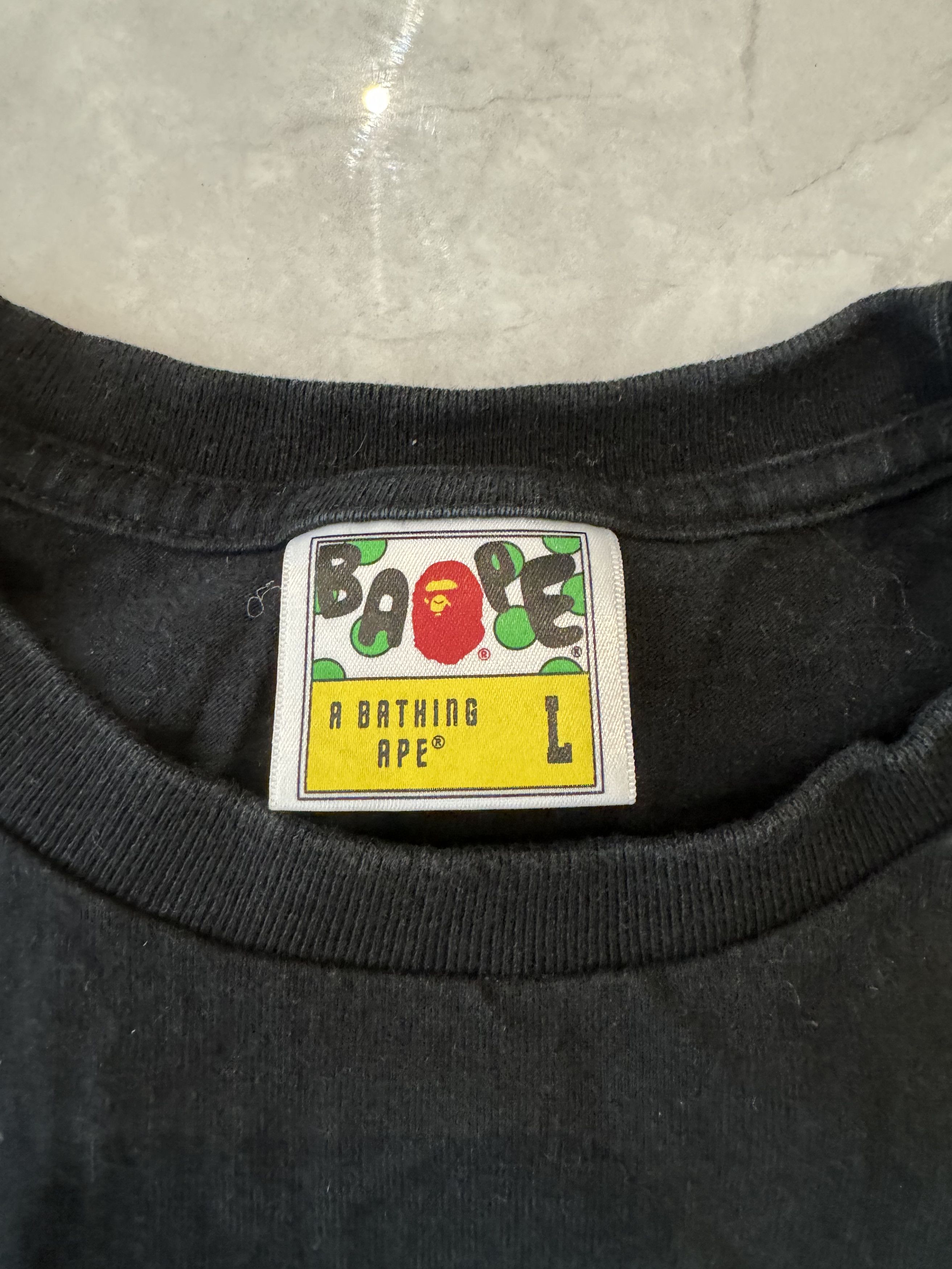 Bape bape big head camo t shirt Size US L / EU 52-54 / 3 - 2 Thumbnail