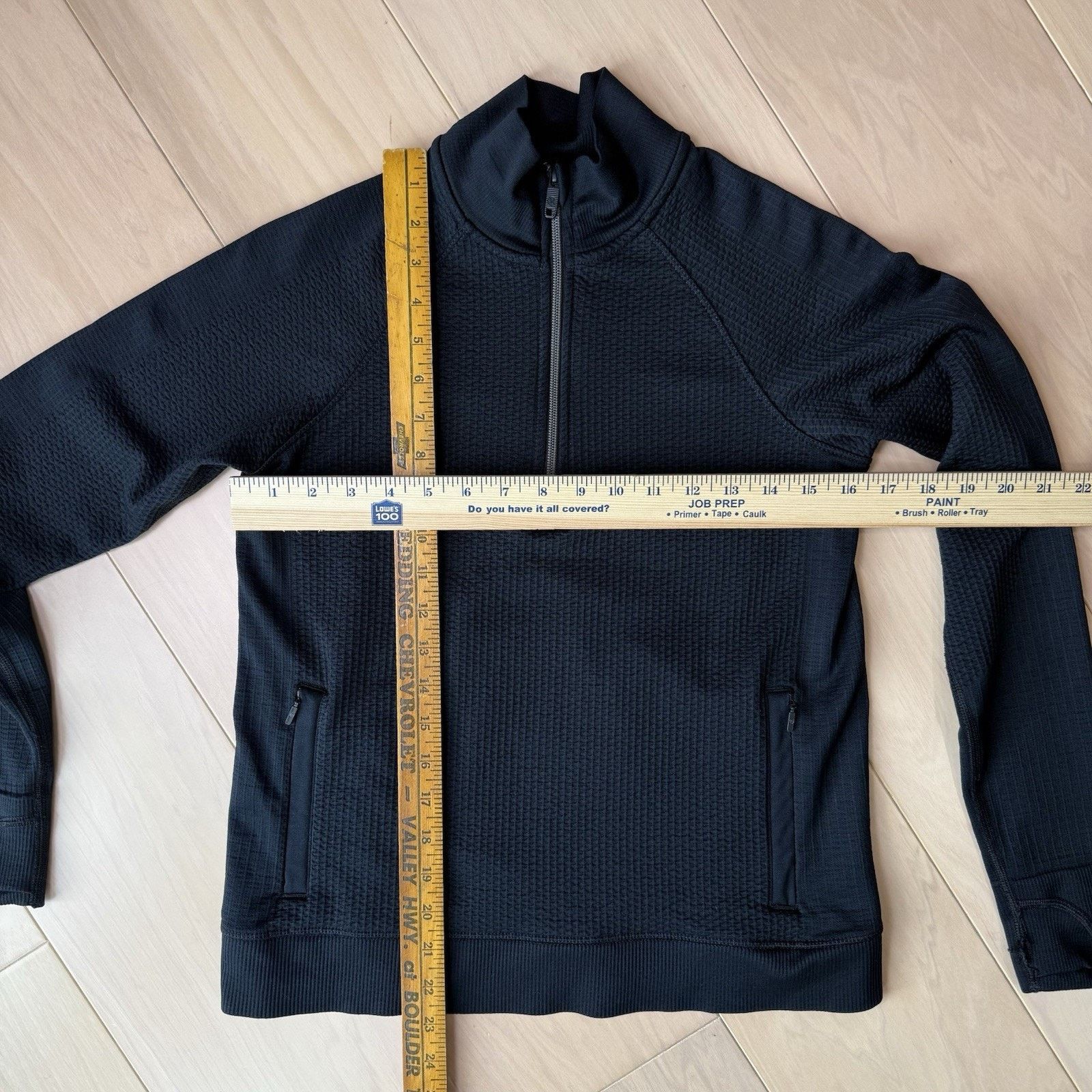 Lululemon Lululemon Engineered Warmth Half Zip Women's 6 Black Size M / US 6-8 / IT 42-44 - 2 Thumbnail