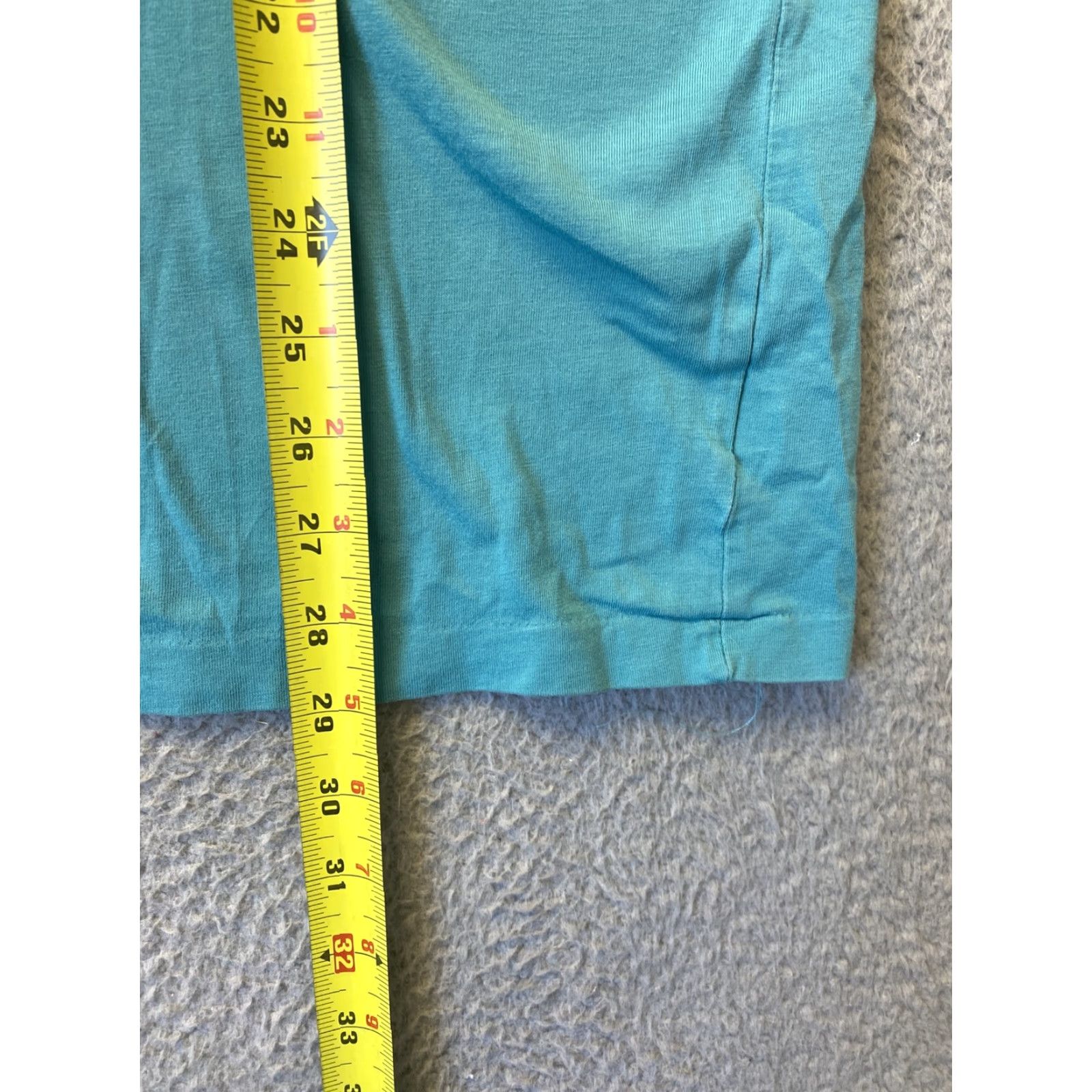Vintage Polo Ralph Lauren T-Shirt Men 2XL Aqua Beach Short Sleeve Regular Mens Size US XXL / EU 58 / 5 - 7 Thumbnail