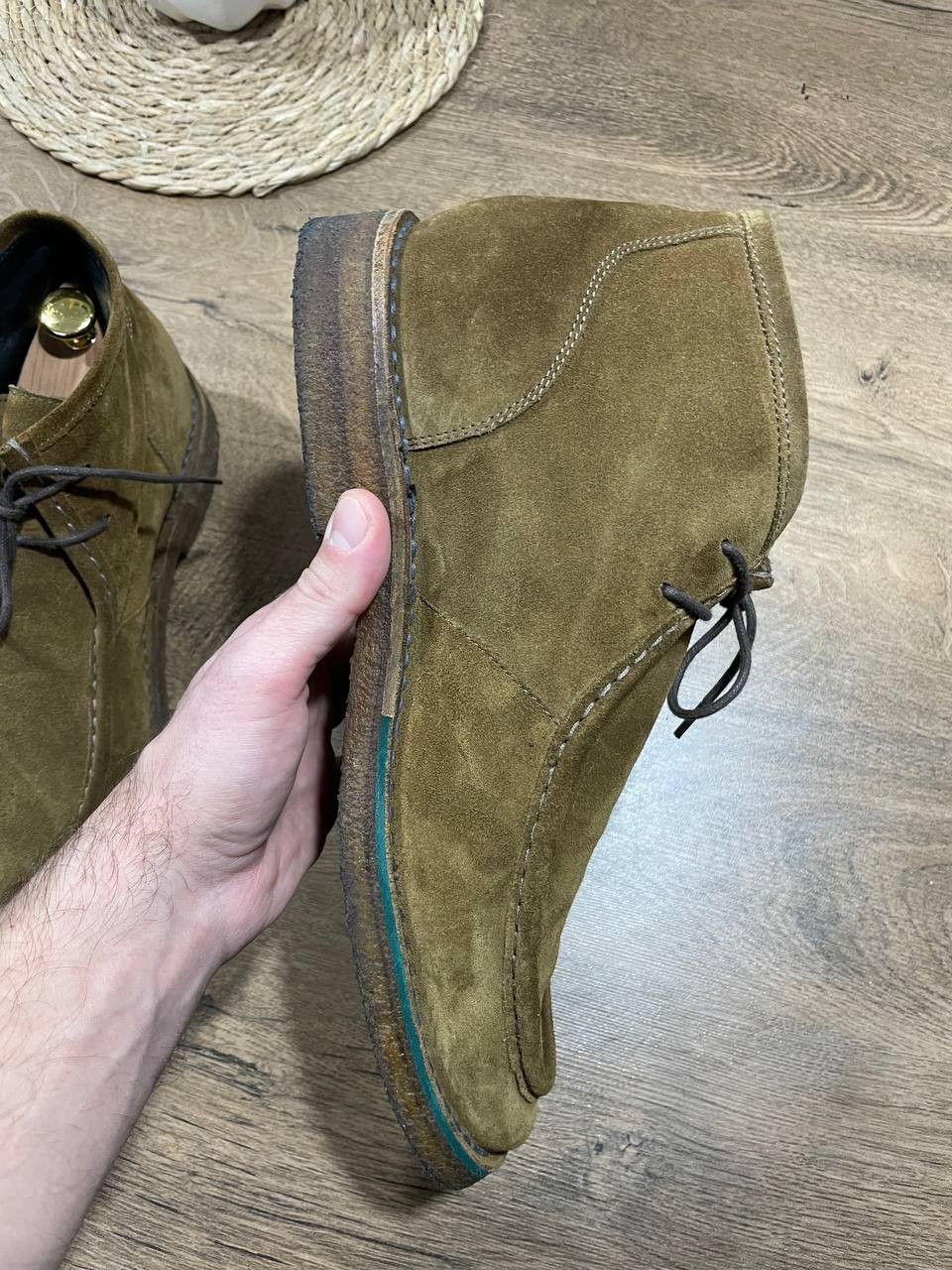 Other UIt Ormeda hand made italy mens suede ancle boots Size US 11 / EU 44 - 7 Thumbnail