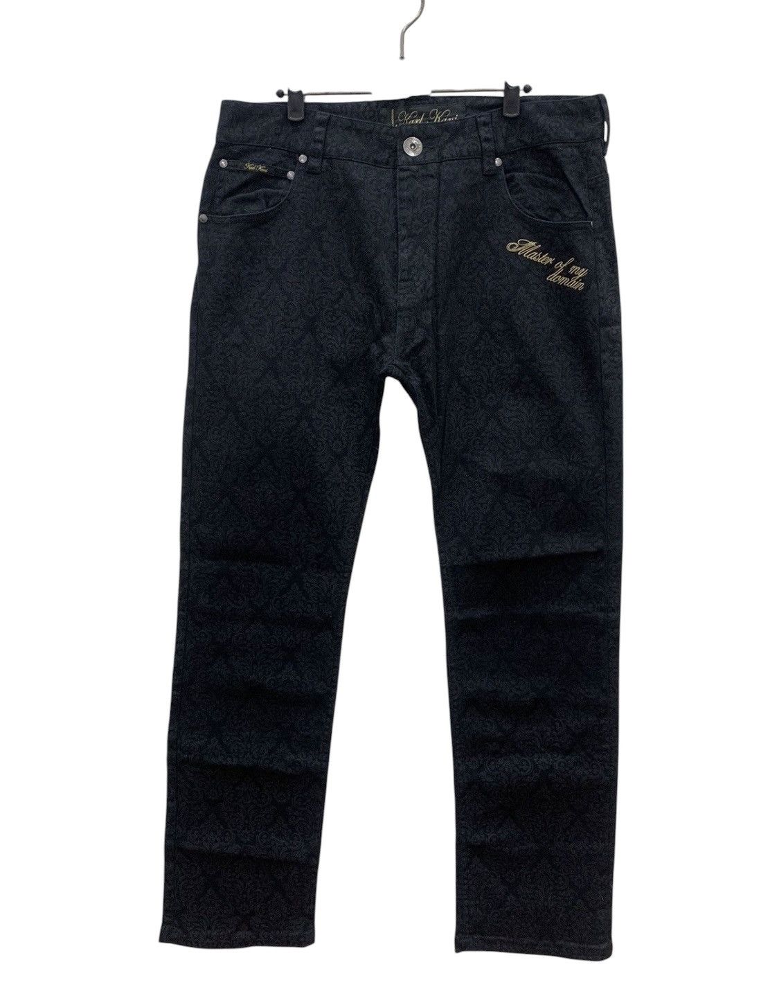 JNCO × Karl Kani × Rap Tees Vtg Karl Kani Denim Jeans Size US 36 / EU 52 - 2 Thumbnail