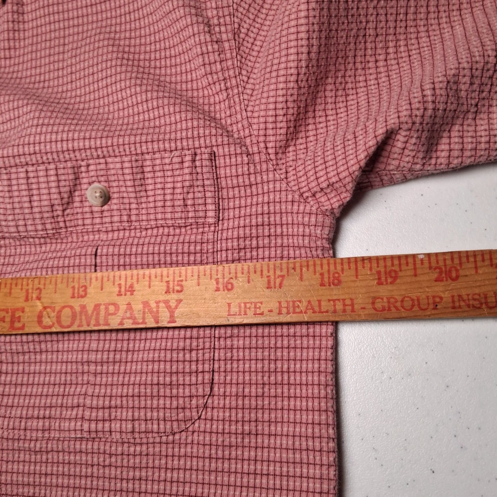 Vintage VINTAGE LL BEAN Traveler Shirt Women XS Pink Plaid Button Collared Long Sleeve Stretch Shirts Regular Womens XS Pink Plaid Shirt Travel Comfort Size XS / US 0-2 / IT 36-38 - 5 Thumbnail