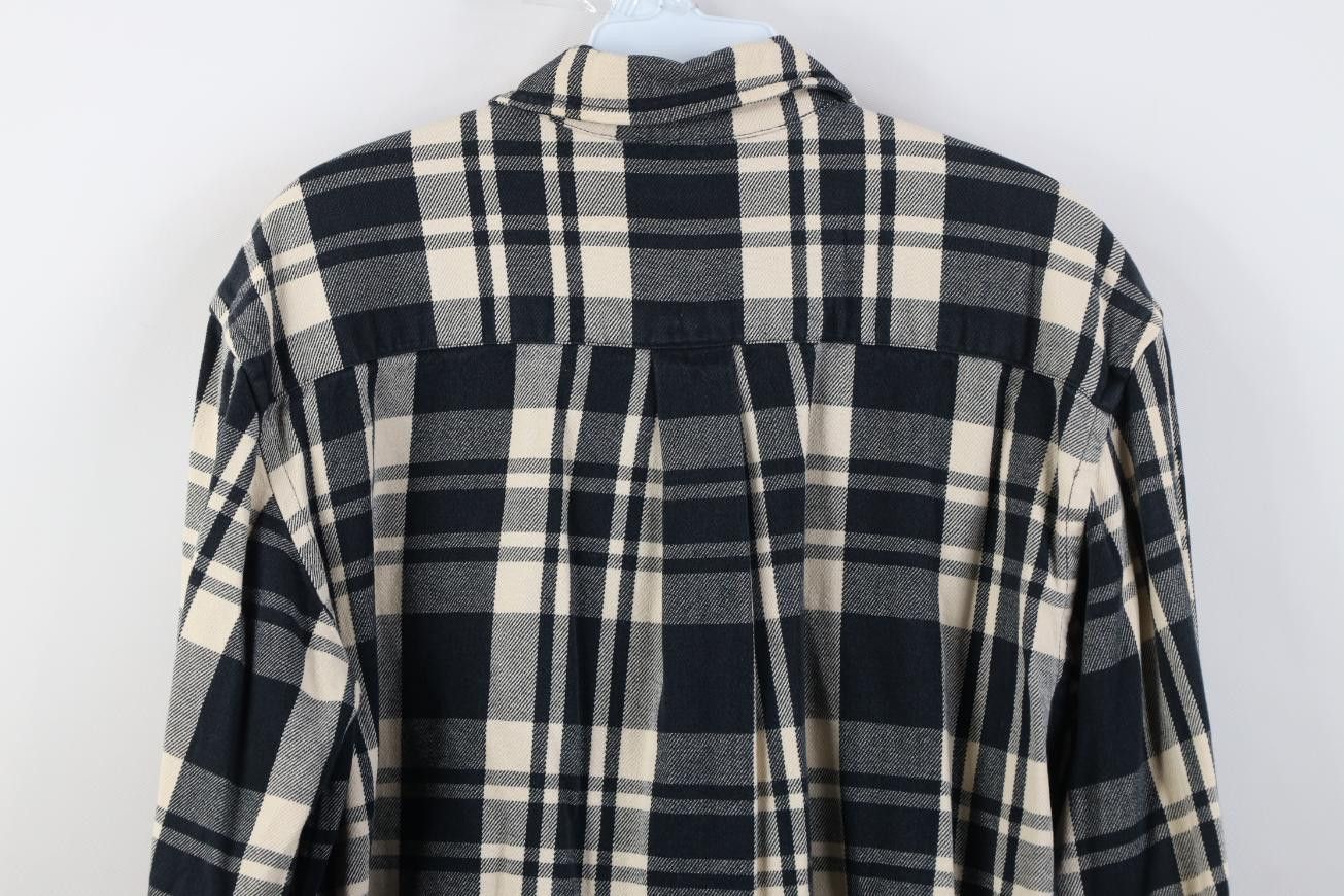 Polo Ralph Lauren Vintage 90s Ralph Lauren Spell Out Flannel Shirt Zip Jacket Size M / US 6-8 / IT 42-44 - 17 Thumbnail