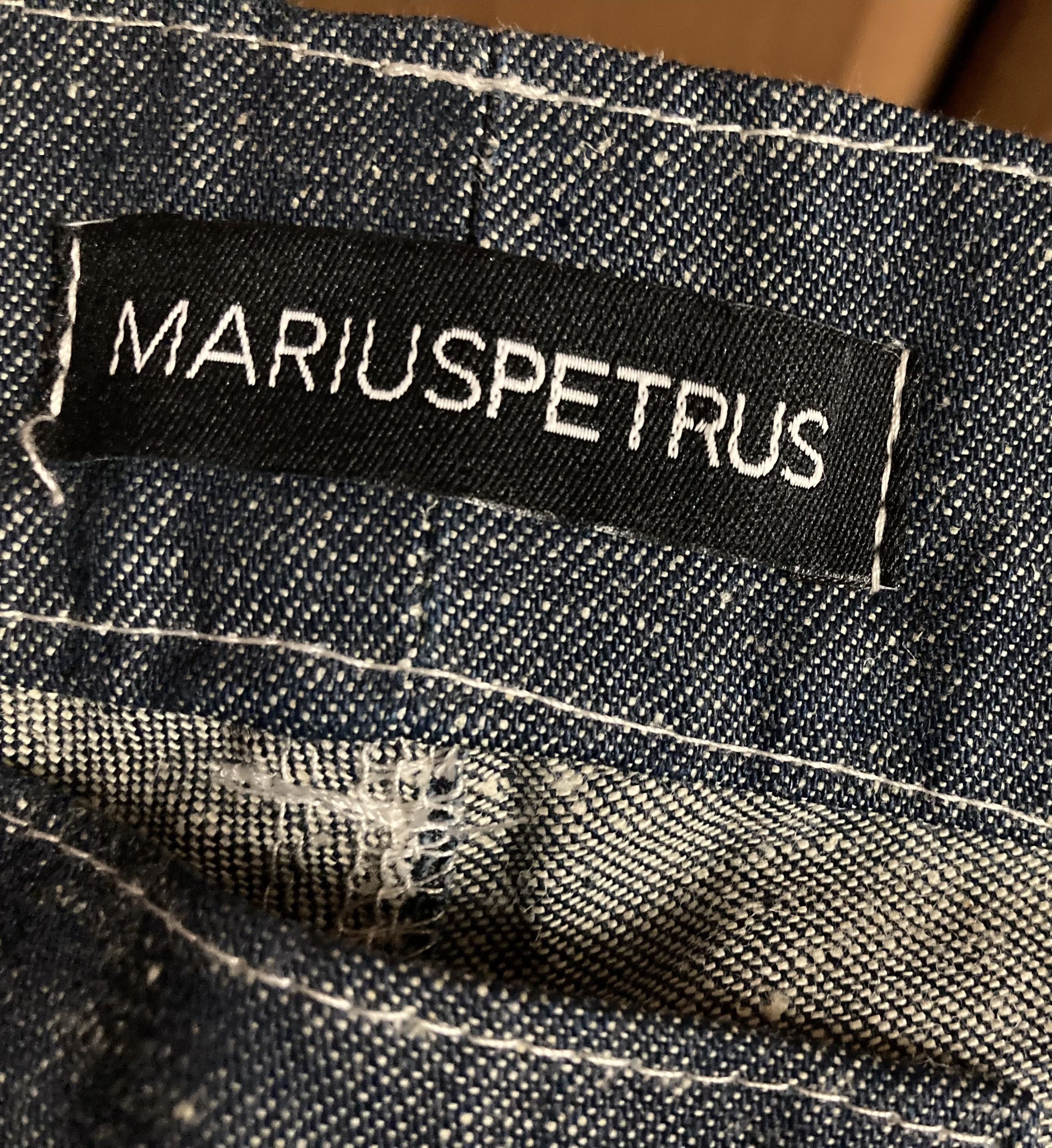 Other Marius Petrus Men's Straight Denim Selvage Denim Pants Size US 29 - 3 Thumbnail