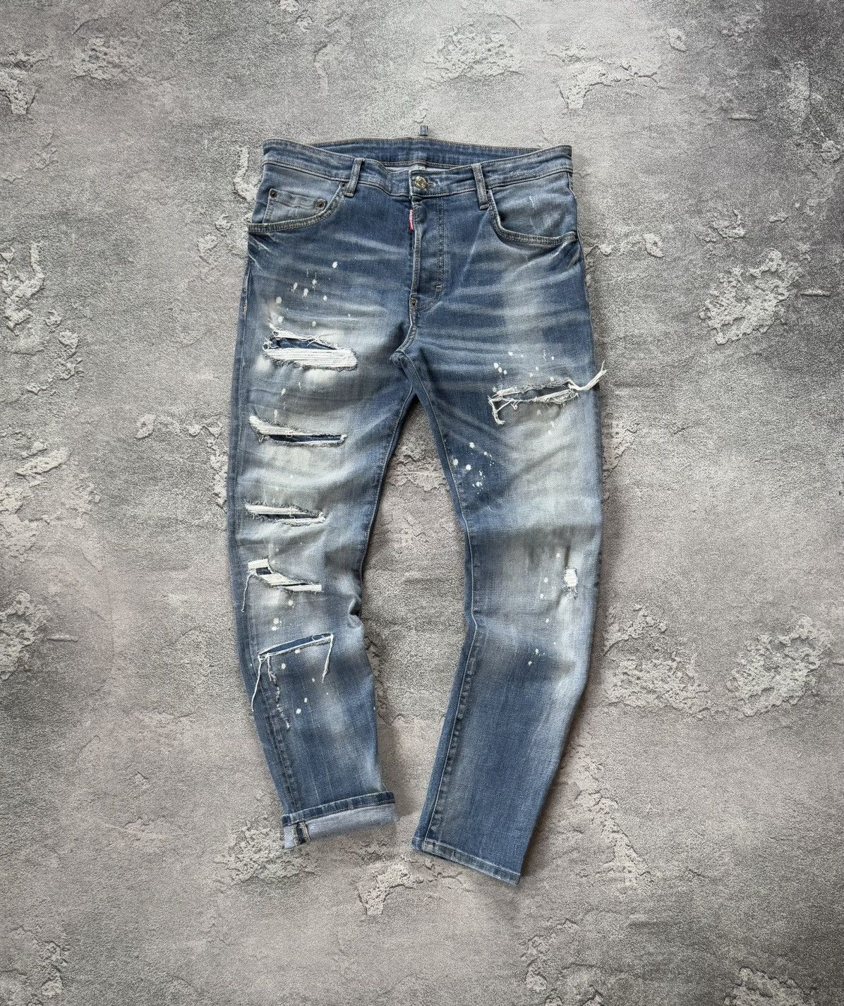 Dsquared2 Dsquared2 48 denim pant trouser Jean chino distressed skater Size US 34 / EU 50 - 2 Thumbnail