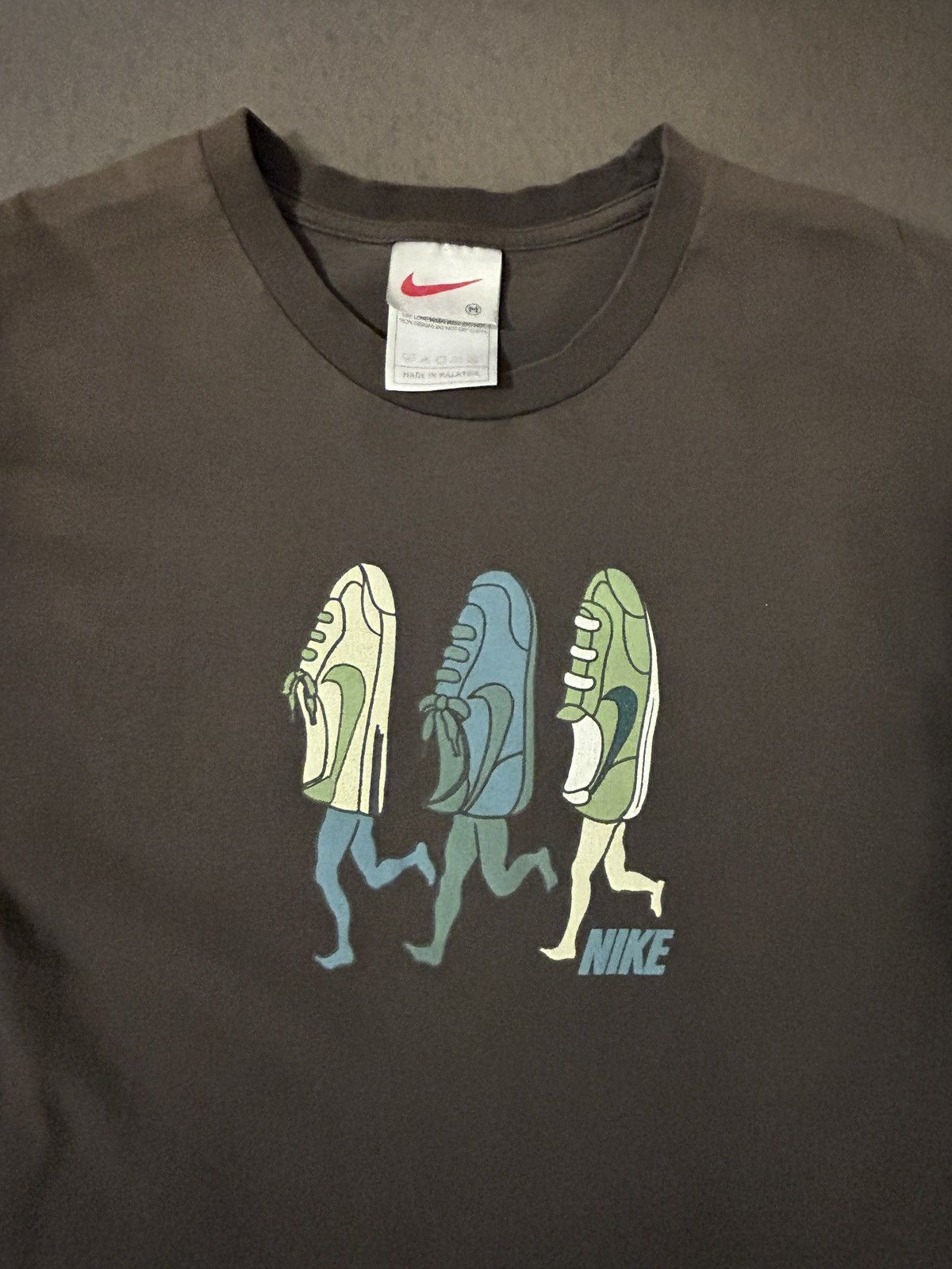 Nike 90s Vintage Nike graphic tee Size US M / EU 48-50 / 2 - 2 Thumbnail