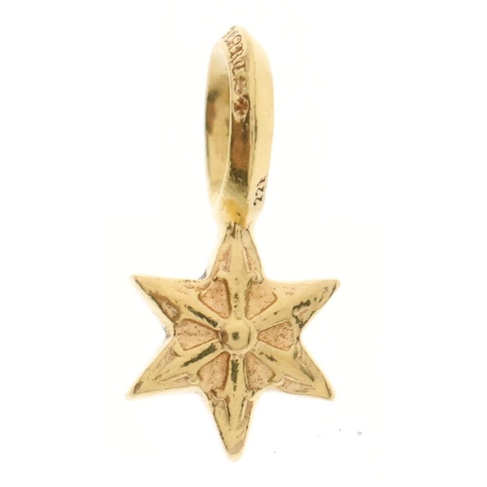 CHROME HEARTS 22K STAR STACK CHARM PENDANT