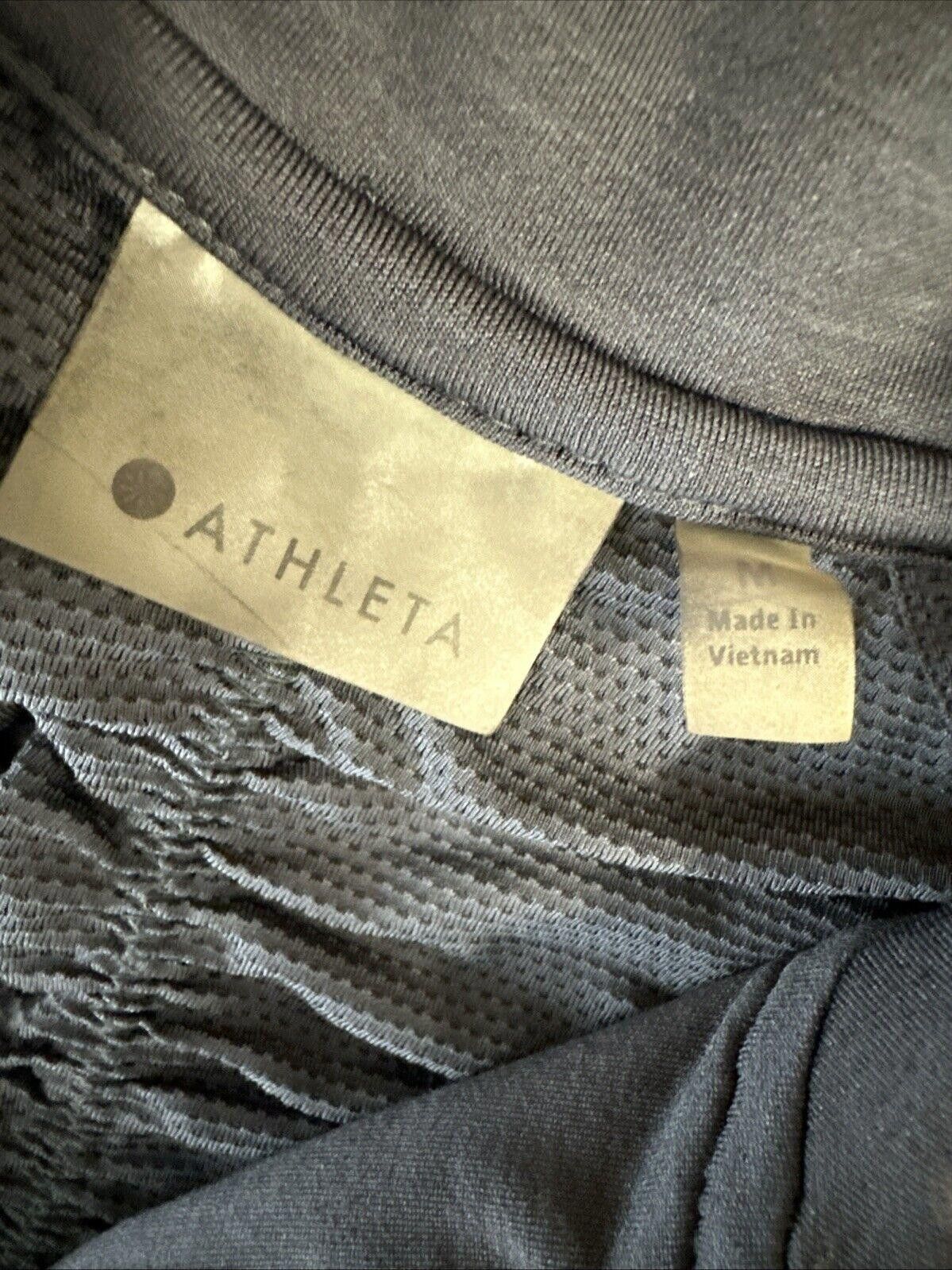 Designer Athleta Jacket Womens Medium Black Lightweight Zip Up Size M / US 6-8 / IT 42-44 - 3 Thumbnail