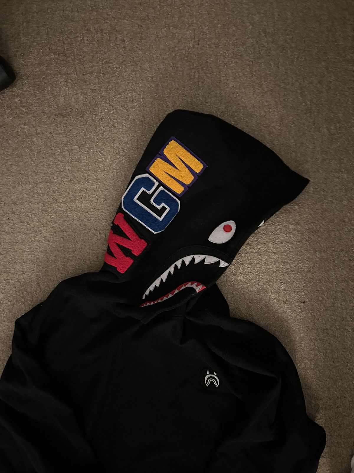 Bape Shark Pullover Hoodie Size US XXL / EU 58 / 5 - 4 Thumbnail