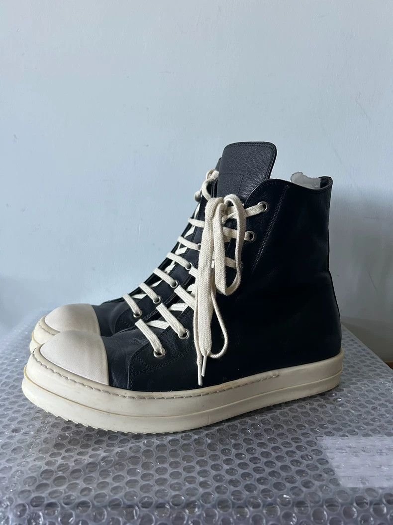 Rick Owens Rick Owens Main Line High Bond Leather Converse shoes Size US 9 / EU 42 - 1 Thumbnail