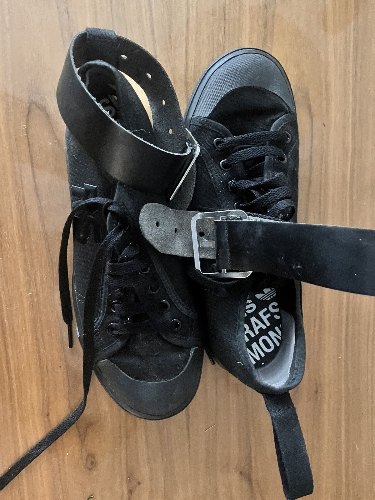 Adidas × Raf Simons Raf Simons x Adidas Ankle Strap Sneakers Size US 6.5 / EU 39-40 - 2 Thumbnail