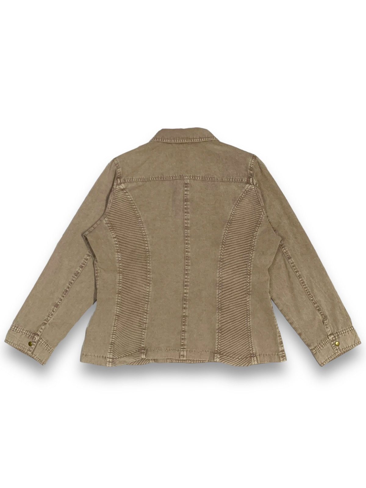 Japanese Brand Vintage Japanese Brand Snap Button Cotton Jacket Size L / US 10 / IT 46 - 2 Thumbnail