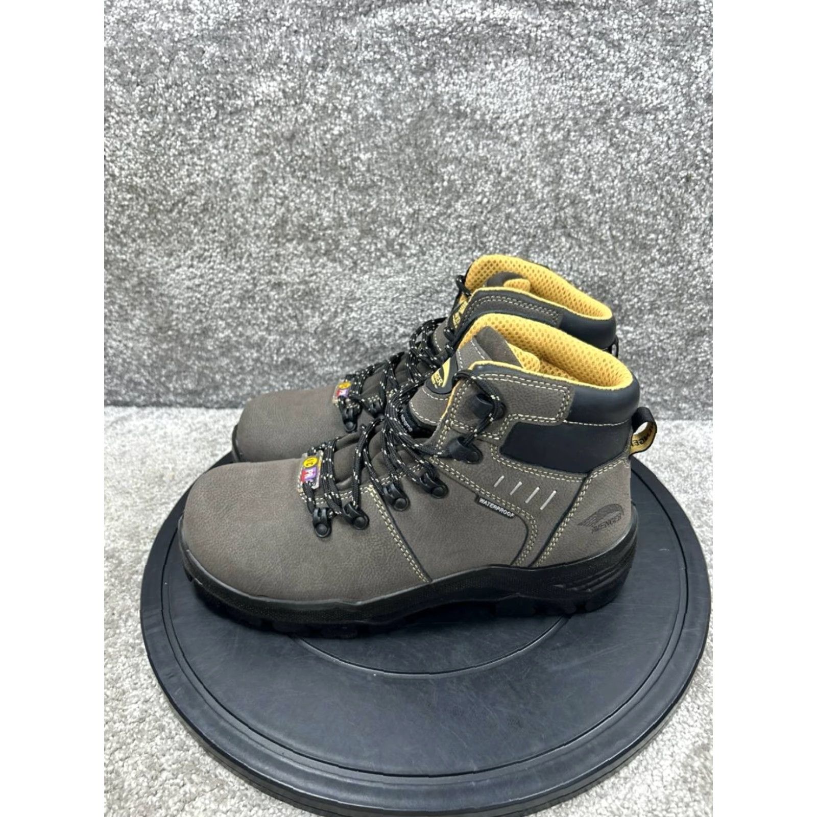 Carbon Avenger Foundation Boot Women Gray Leather Waterproof Work Boot Carbon Toe Size US 10 / IT 40 - 3 Thumbnail