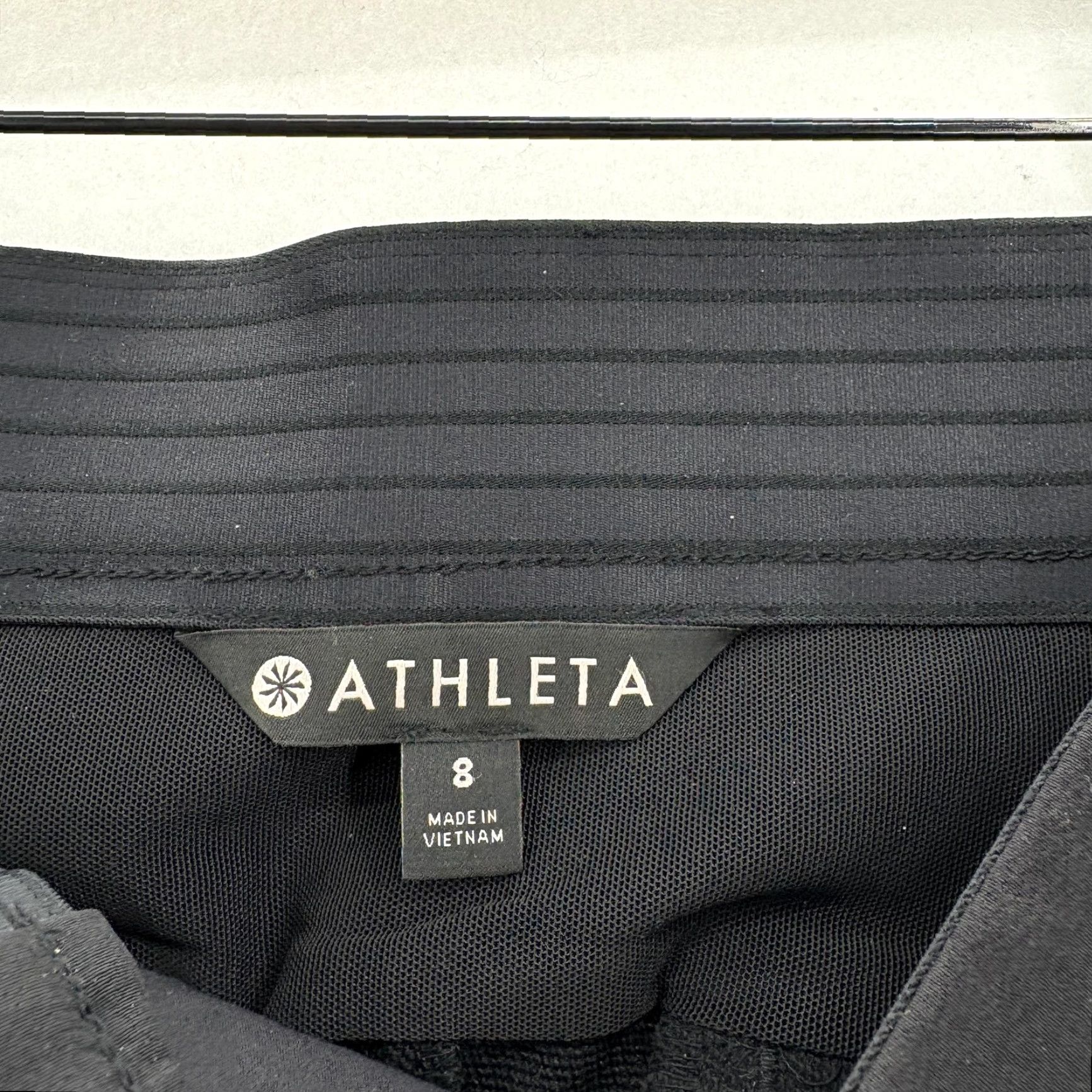 Athleta Athleta Wander Stash Skinny Pants Womens 8 Black Stretch Nylon Ankle Gym & Travel Size 30" / US 8 / IT 44 - 4 Thumbnail